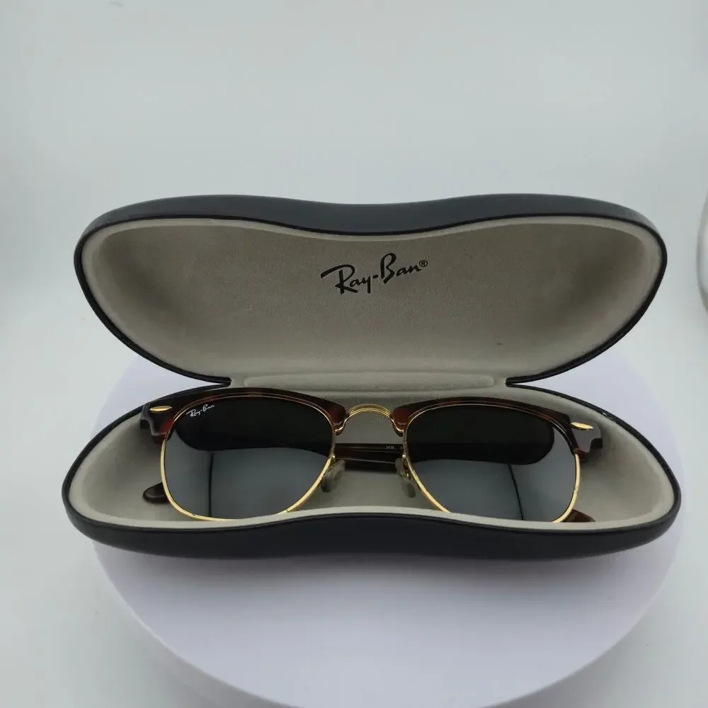 Ray Ban RB 3016 CLUBMASTER W0366  49-21 Tortoise Sunglasses